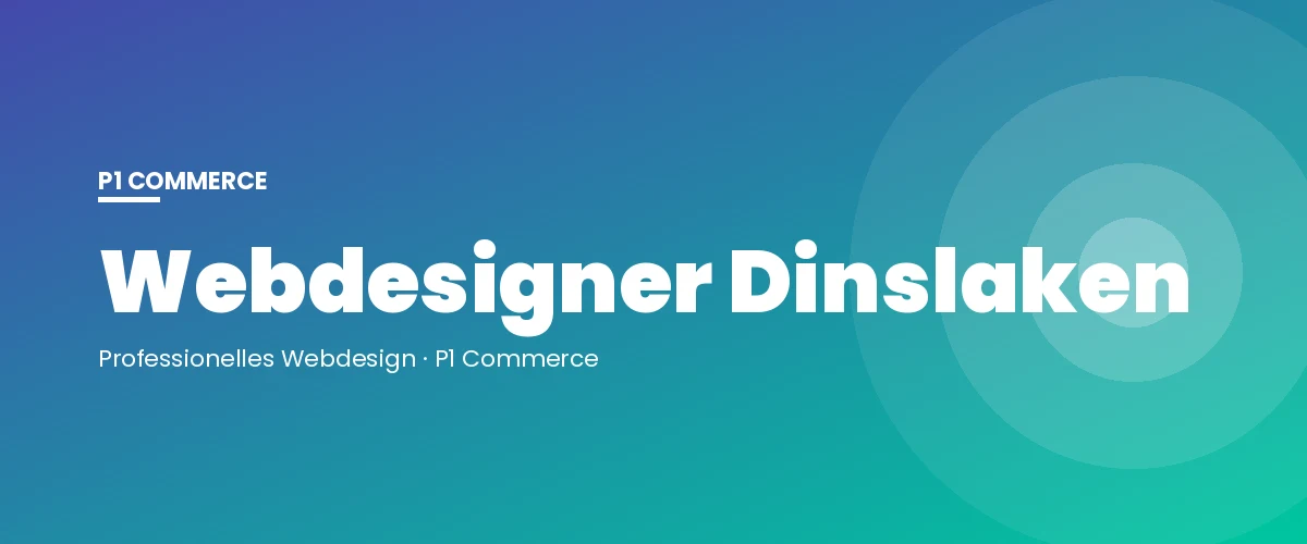 Webdesigner Dinslaken – P1 Commerce Webagentur